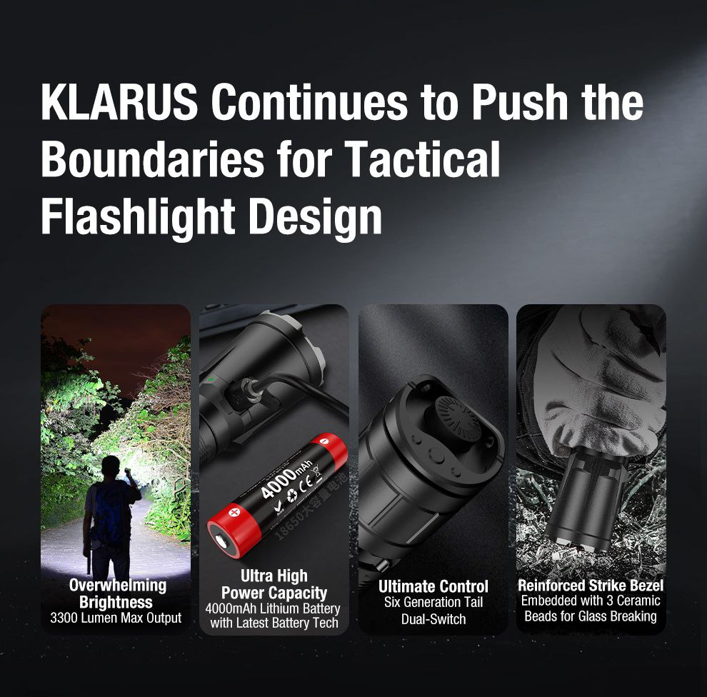 Flashlight in Use